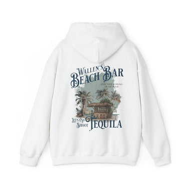 Wallen's Beach Bar Retro Beach Pullover Sweatshirt - Sunlit Funlit | Country Music Graphic Tees